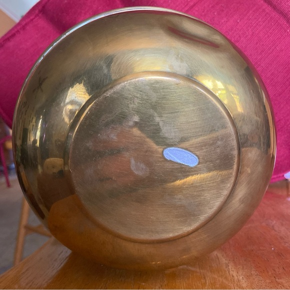vintage brass spittoon - Picture 5 of 5